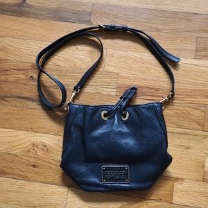 Marc by Marc Jacobs Black Leather Cross Body Purse